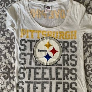 Victoria’s Secret pink Steelers T-shirt